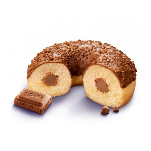 Donuts " MILKA " fourré chocolat par 12 PCS