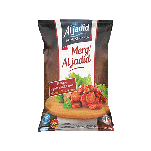 Merguez Prédécoupées - Al Jadid - AVS - 1kg