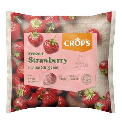 FRAISE ENTIERE IQF SACHET 1KG