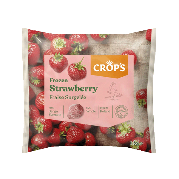 Fraise entière - Crop's - 1kg