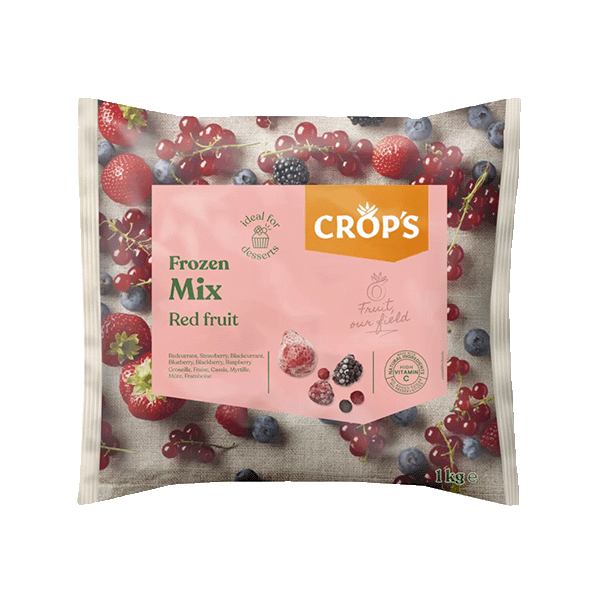 fruits rouges surgelé " CROPS " sachet 1 KG