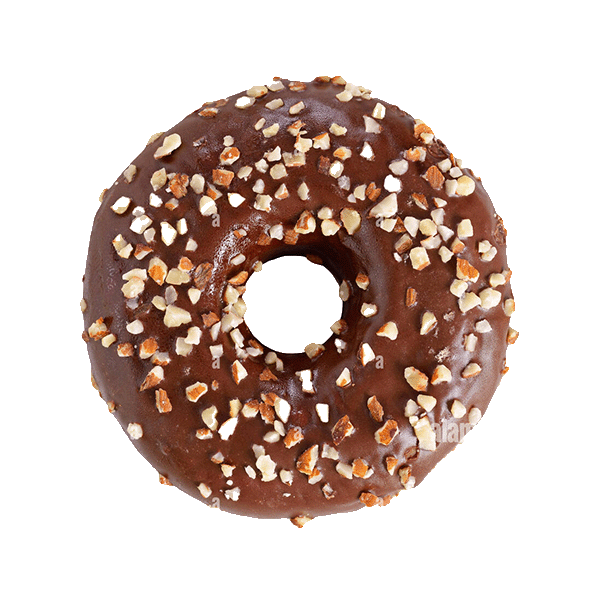 Donuts Chocolate Noisette - New Pastry - 12 pcs