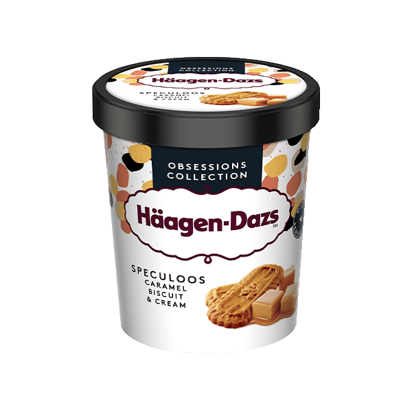 Glace biscuits et caramel spéculoos - HAAGEN-DAZS