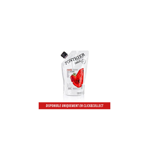 COULIS FRAISE POCHE 1KG